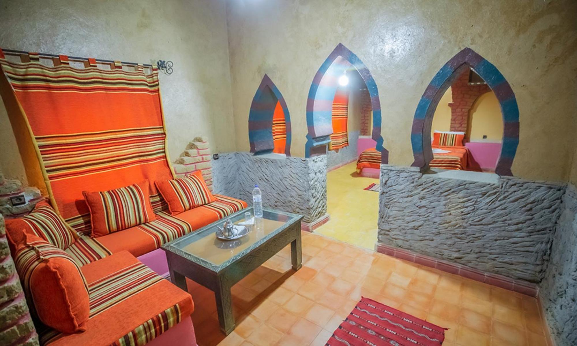 Riad Kasbah Le Touareg Merzouga Exteriör bild